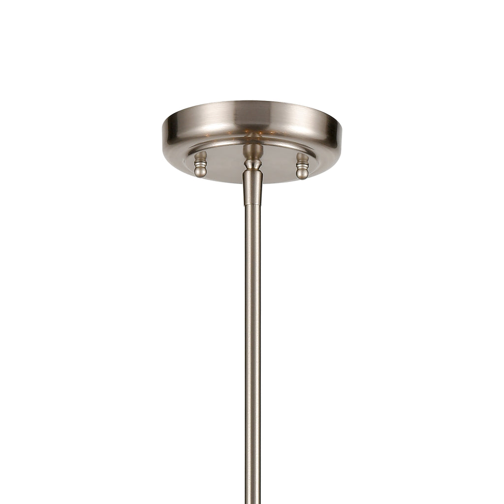 THOMAS CN330622 Park Slope 31'' Wide 6-Light Chandelier - Brushed Nickel