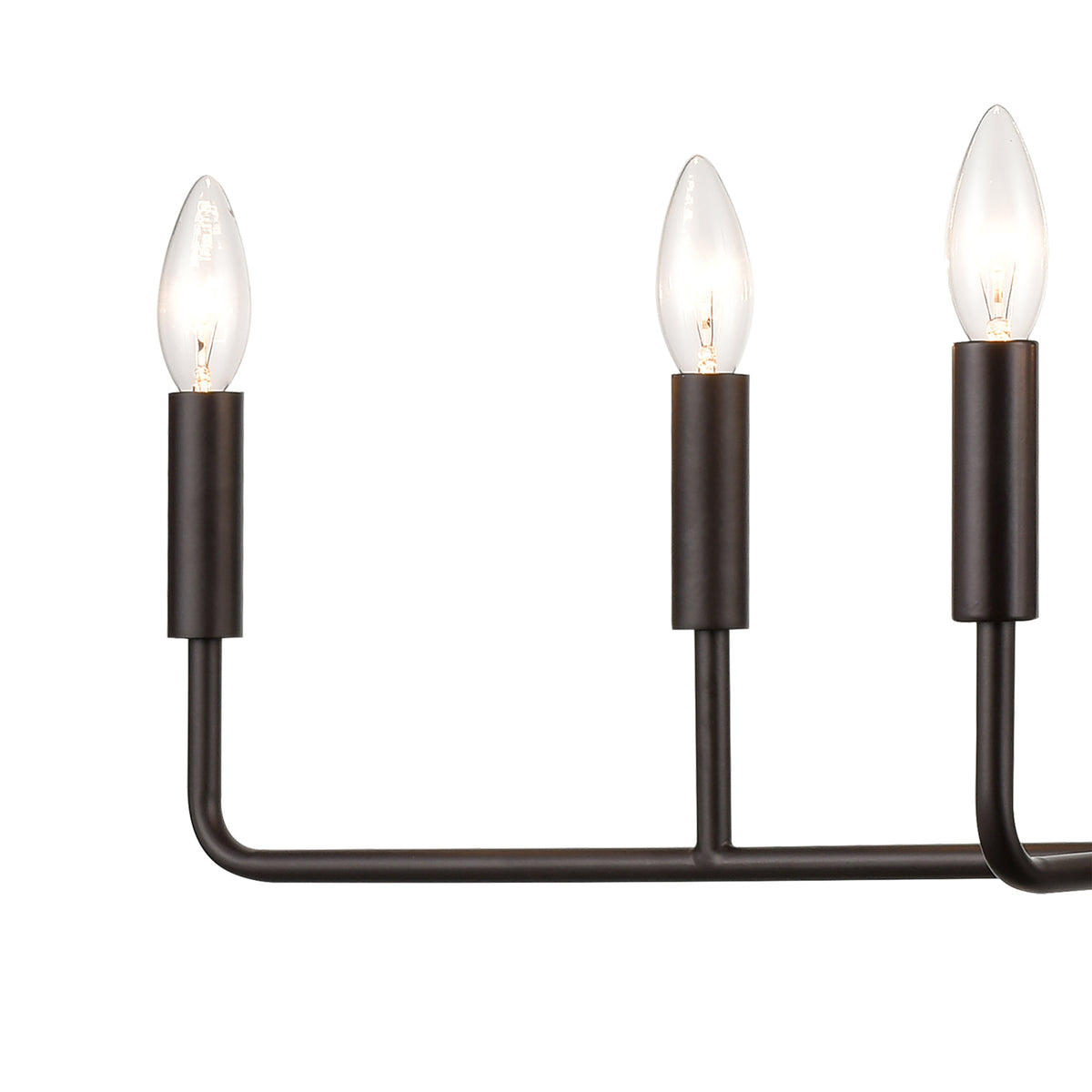 THOMAS CN330821 Park Slope 39'' Wide 8-Light Linear Chandelier - Oil Rubbed Bronze