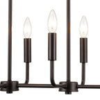 THOMAS CN330821 Park Slope 39'' Wide 8-Light Linear Chandelier - Oil Rubbed Bronze