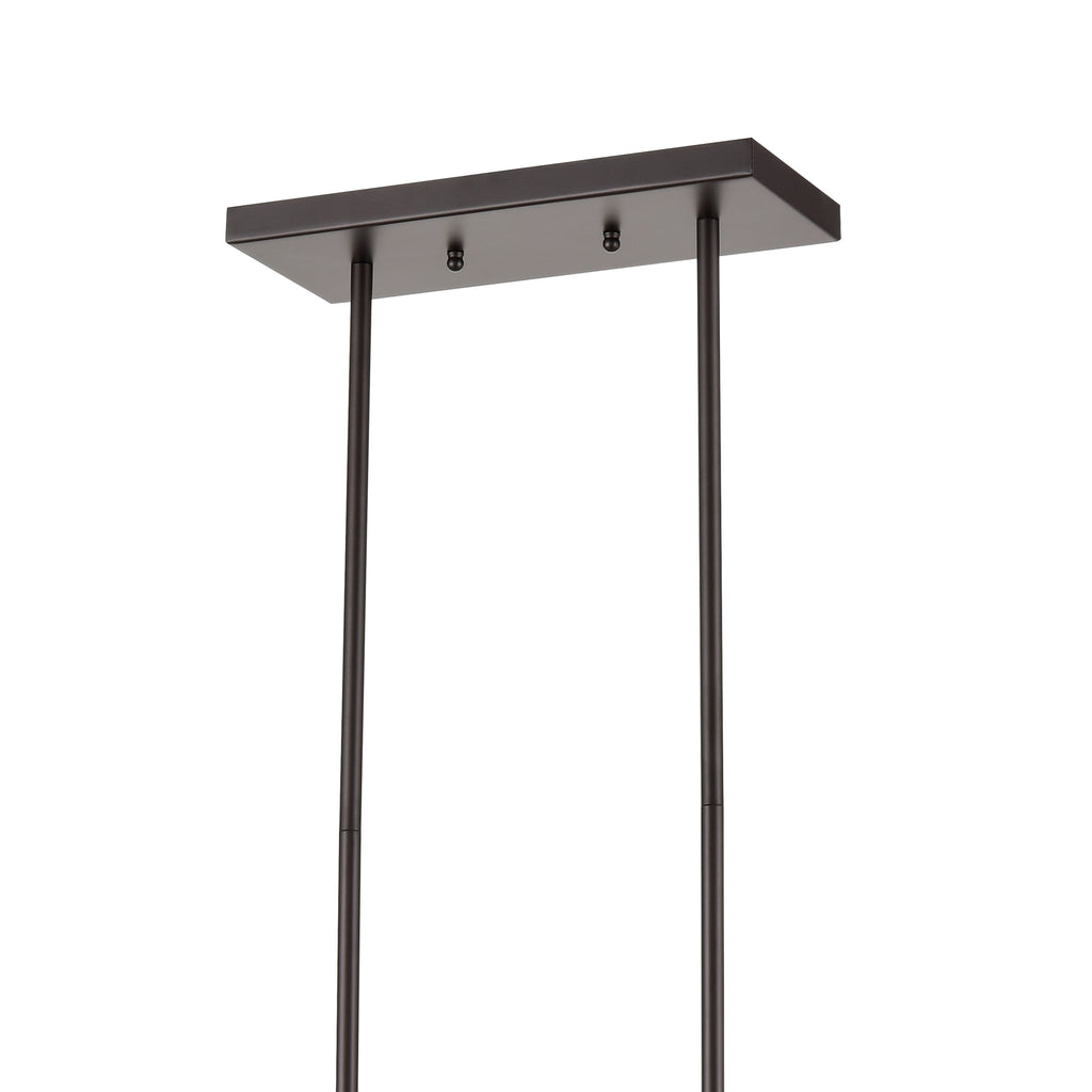 THOMAS CN330821 Park Slope 39'' Wide 8-Light Linear Chandelier - Oil Rubbed Bronze