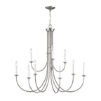 THOMAS CN340922 Meadowview 36'' Wide 9-Light Chandelier - Brushed Nickel