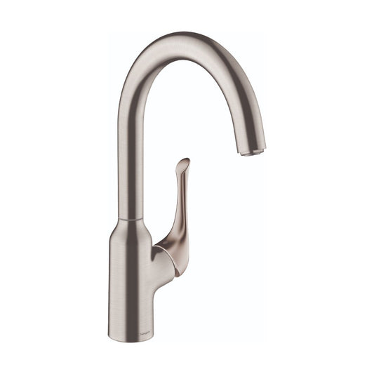 HANSGROHE 71845801 Allegro N Bar Faucet, 1.75 GPM - Stainless Steel Optic