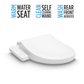 TOTO SW3004#01 WASHLET A2  Electronic Bidet Toilet Seat with Heated Seat and SoftClose Lid , Cotton White