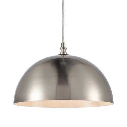 THOMAS CN700152 Chelsea 12'' Wide 1-Light Pendant - Brushed Nickel