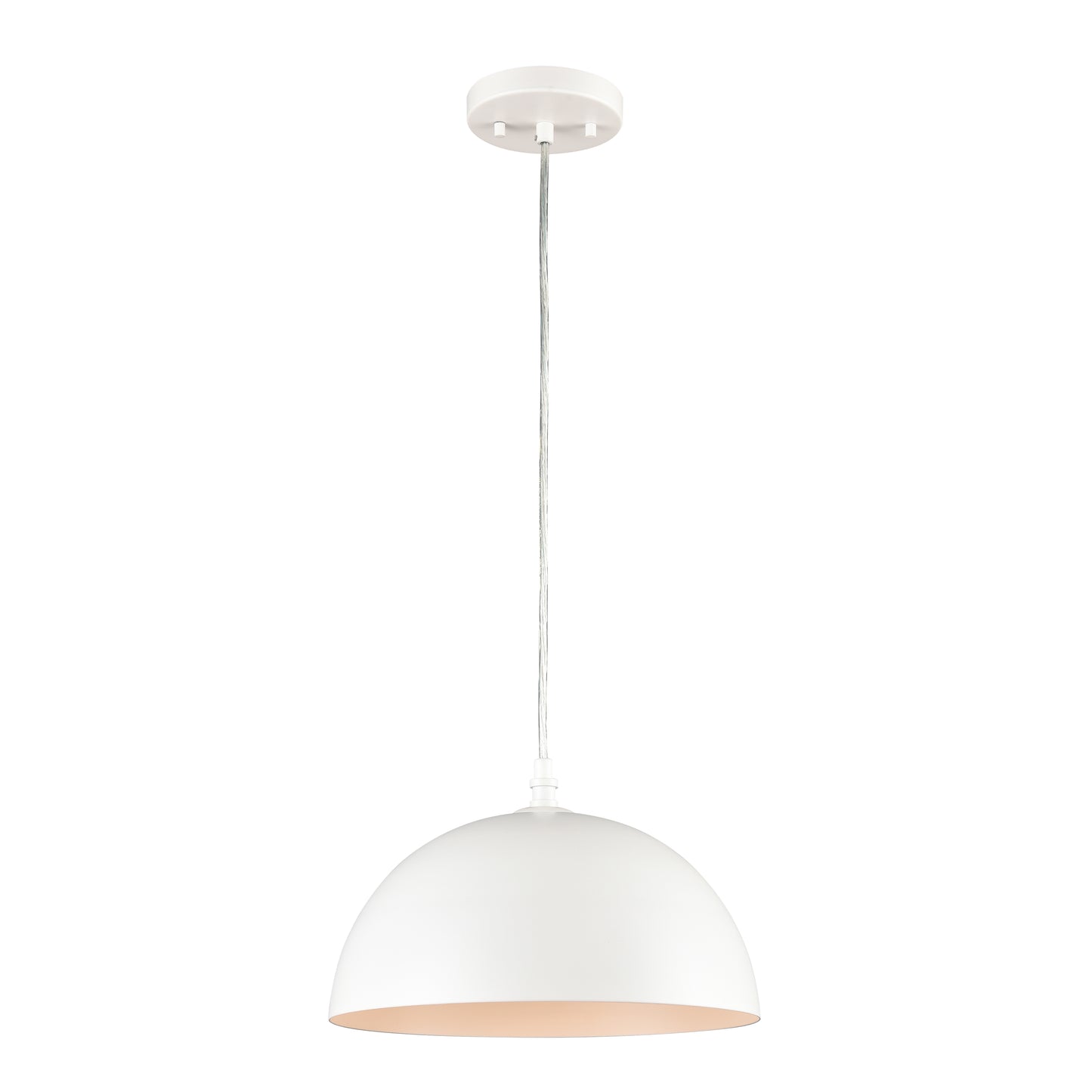 THOMAS CN700154 Chelsea 12'' Wide 1-Light Pendant - White