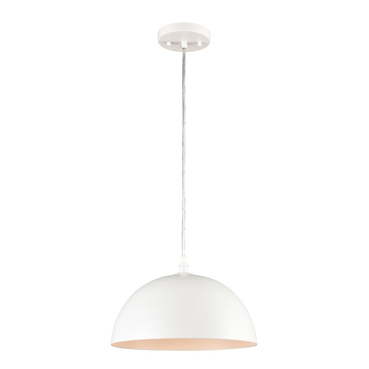 THOMAS CN700154 Chelsea 12'' Wide 1-Light Pendant - White