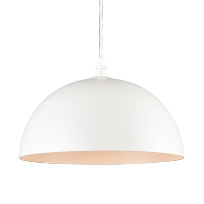 THOMAS CN700154 Chelsea 12'' Wide 1-Light Pendant - White