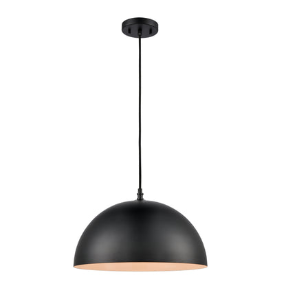 THOMAS CN701156 Chelsea 16'' Wide 1-Light Pendant - Black