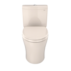 TOTO MS446124CEMFGN#12 Aquia Iv Two-Piece Elongated Dual Flush 1.28 And 0.9 Gpf Universal Height Toilet With Cefiontect - Sedona Beige