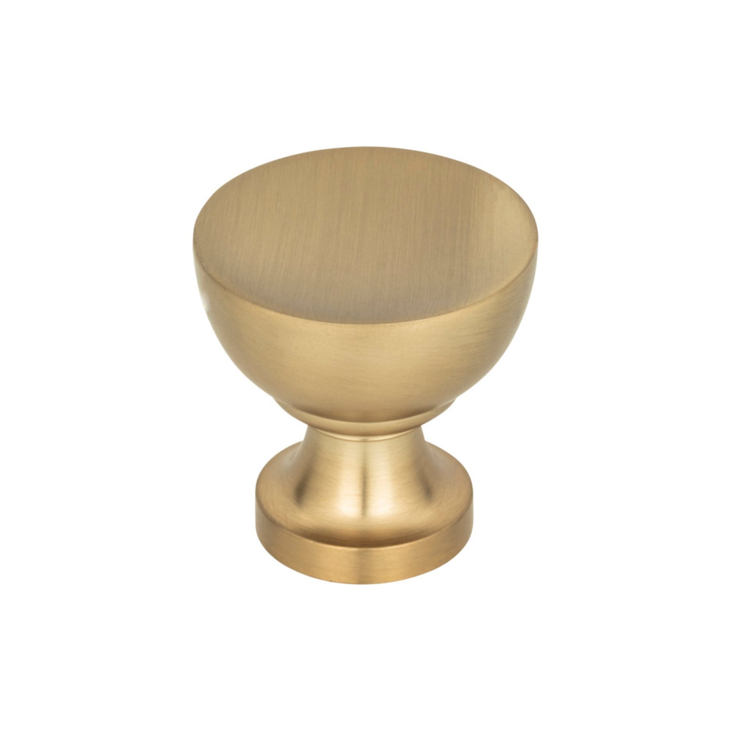 ATLAS 328-CM Shelley 1 1/4" Diameter Round Knob , Champagne