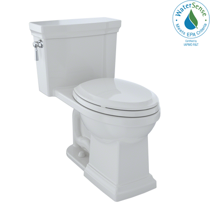 TOTO MS814224CEFG#11 Promenade Ii One-Piece Elongated 1.28 Gpf Universal Height Toilet With Cefiontect - Colonial White
