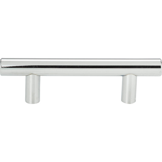 ATLAS A822-CH Linea Rail 3" Center to Center Bar Pull - Polished Chrome