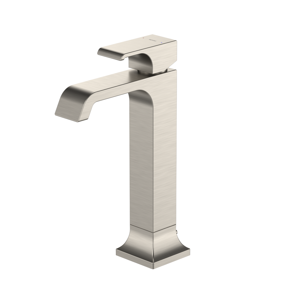 TOTO TLG08305U#BN Gc 1.2 Gpm Single Handle Vessel Bathroom Sink Faucet With Comfort Glide Technology - Brushed Nickel