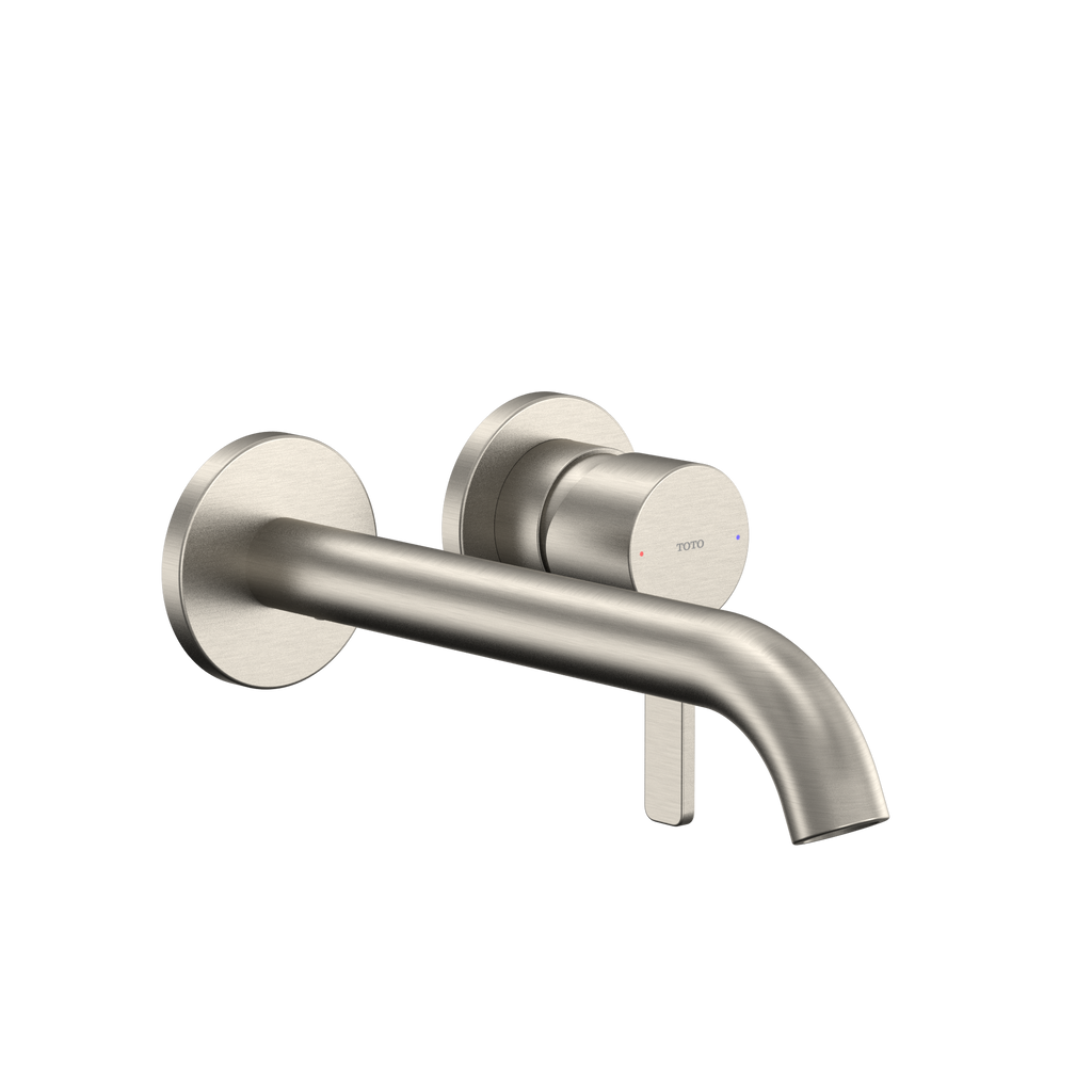 TOTO TLG11308U#BN Gf 1.2 Gpm Wall-Mount Single-Handle Long Bathroom Faucet With Comfort Glide Technology - Brushed Nickel