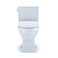 TOTO MS494234CEMFG#01 Connelly Two-Piece Elongated Dual Flush 1.28 and 0.9 GPF Toilet with CEFIONTECT , Cotton White