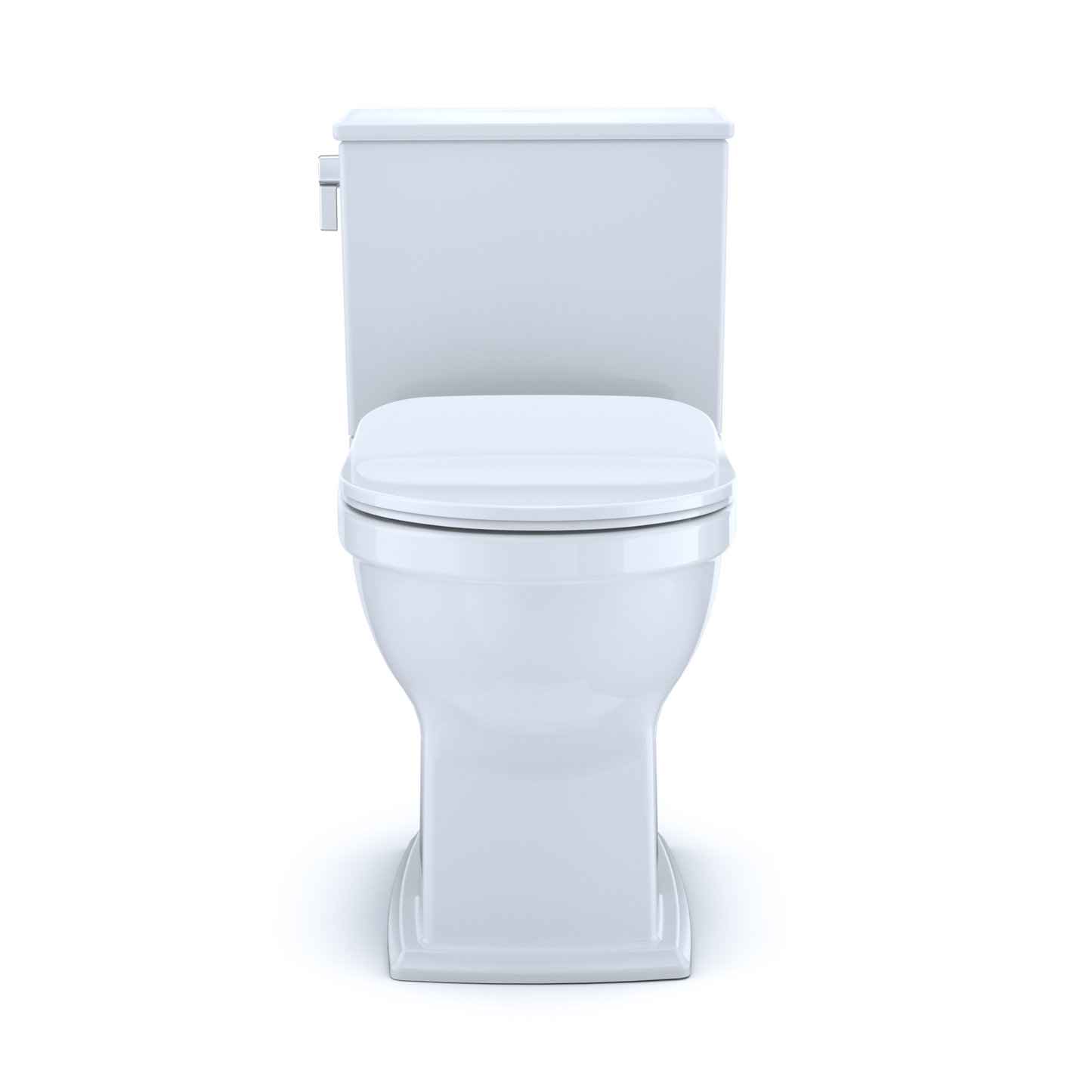 TOTO MS494234CEMFG#01 Connelly Two-Piece Elongated Dual Flush 1.28 and 0.9 GPF Toilet with CEFIONTECT , Cotton White