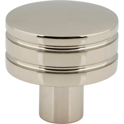 ATLAS A950-PN Griffith 1 1/4" Diameter Round Knob - Polished Nickel