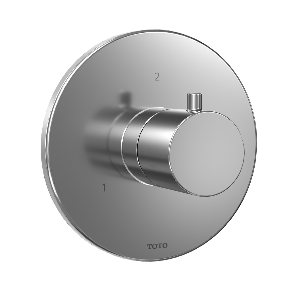TOTO TBV01103U#CP Round Two-Way Diverter Shower Trim - Polished Chrome
