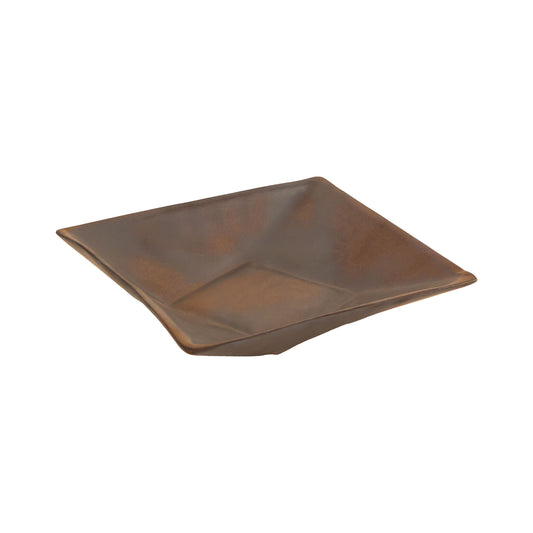 ELK STUDIO CPLAT002 Square Platter in Cerametal Finish