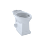 TOTO C404CUFG#01 Promenade II Universal Height Toilet Bowl with CEFIONTECT , Cotton White