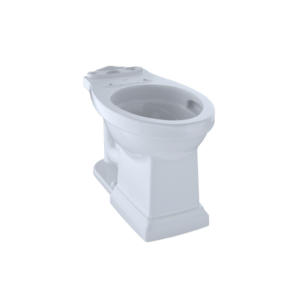 TOTO C404CUFG#01 Promenade Ii Universal Height Toilet Bowl With Cefiontect - Cotton White