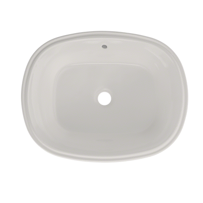 TOTO LT481G#11 Maris 20-5/16" X 15-9/16" Oval Undermount Bathroom Sink With Cefiontect - Colonial White