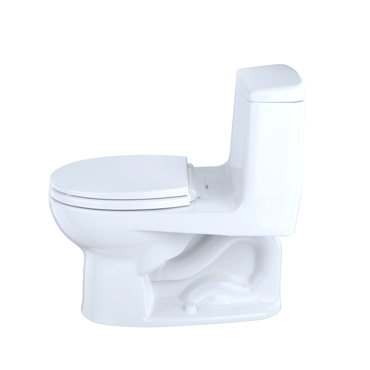 TOTO MS853113E#01 Eco UltraMax One-Piece Round Bowl 1.28 GPF Toilet , Cotton White