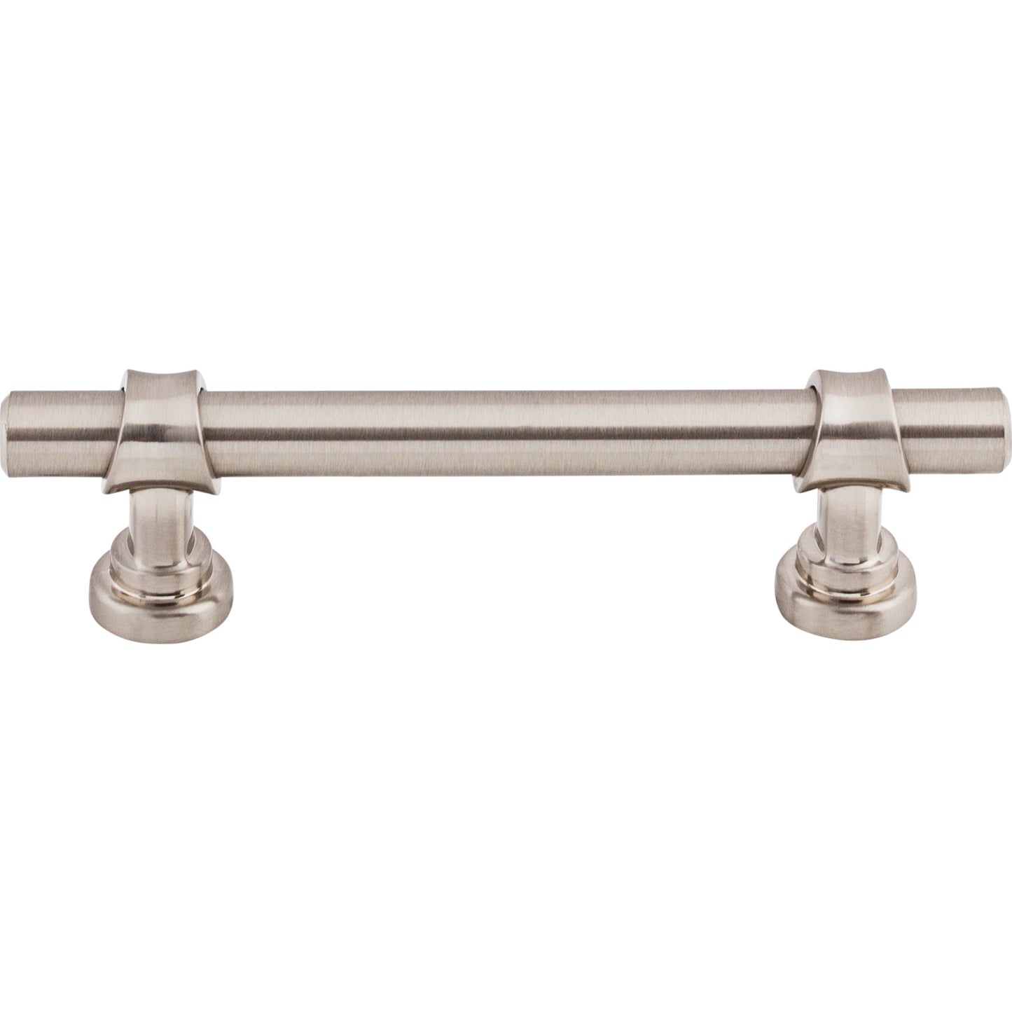 TOP KNOBS M1288 Bit 3 3/4" Center to Center Bar Pull - Brushed Satin Nickel