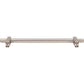 JEFFREY ALEXANDER 698-18SN Larkin Knurled Ends 18" Center-to-Center Appliance Pull - Satin Nickel