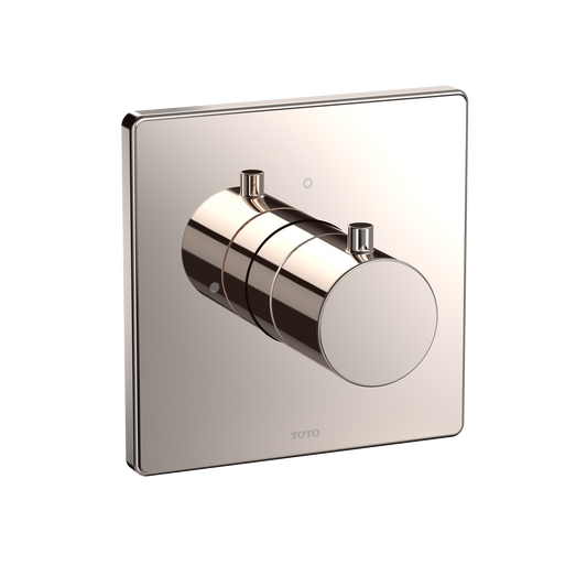TOTO TBV02101U#PN Square Volume Control Valve Shower Trim - Polished Nickel