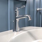 HANSGROHE 04771000 Joleena Single-Hole Faucet 100 with Pop-Up Drain, 1.2 GPM - Chrome