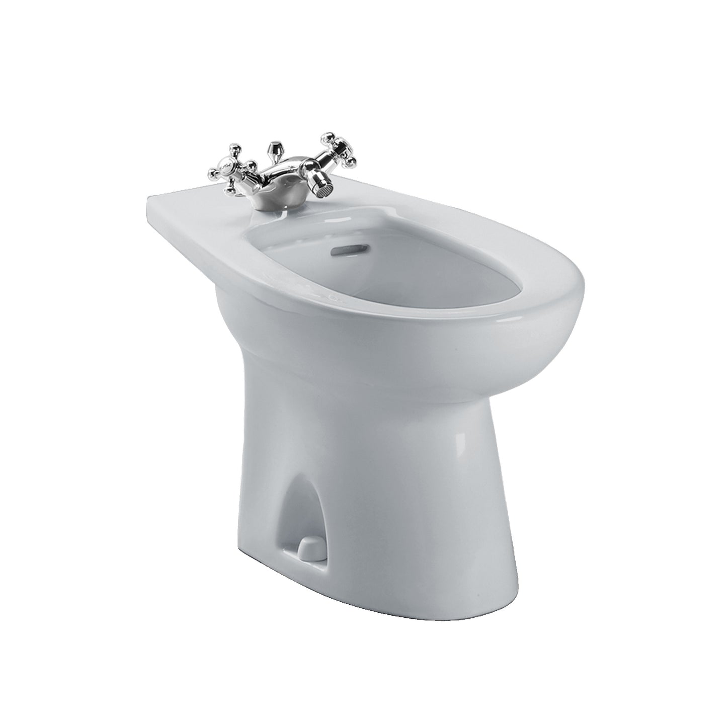 TOTO BT500AR#11 Piedmont Single Hole Deck Mounted Faucet Bidet - Colonial White