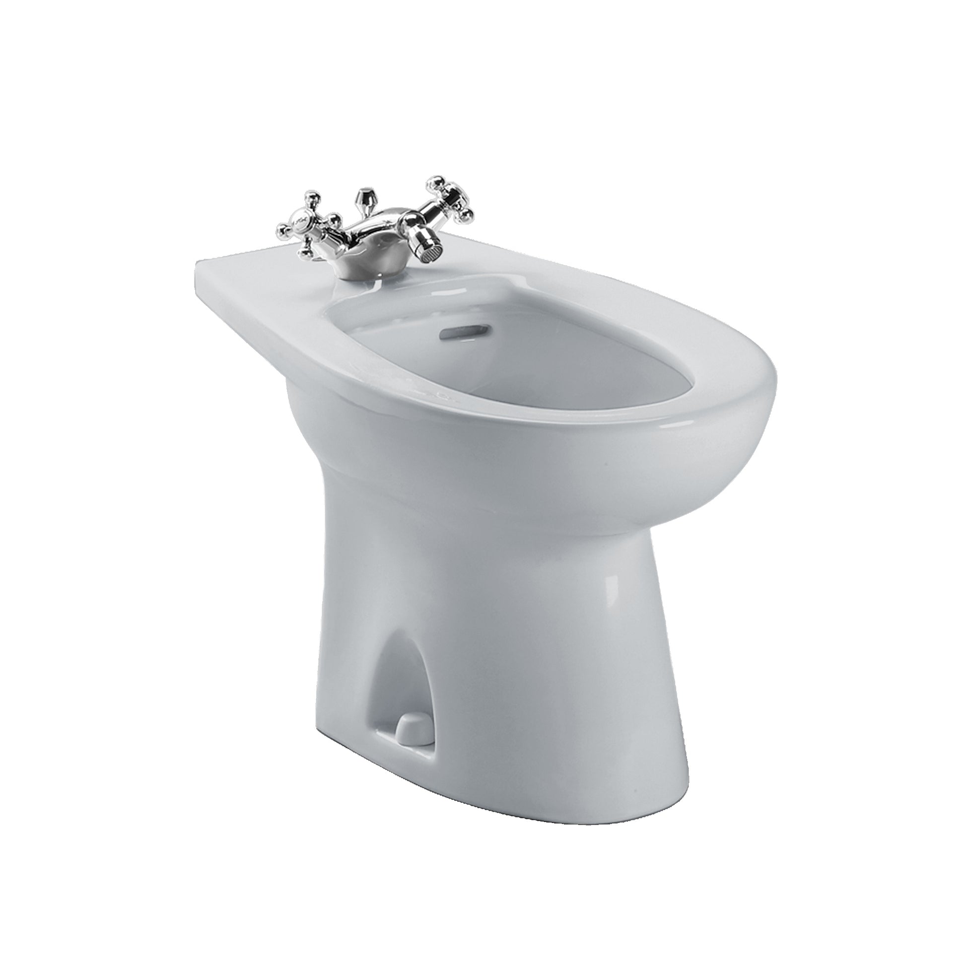 TOTO BT500AR#11 Piedmont Single Hole Deck Mounted Faucet Bidet - Colonial White