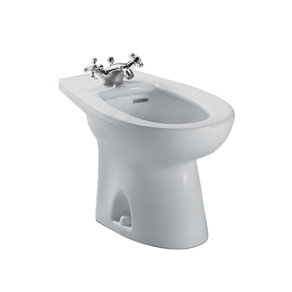 TOTO BT500AR#11 Piedmont Single Hole Deck Mounted Faucet Bidet - Colonial White
