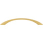 JEFFREY ALEXANDER 767-160BG Philip 160 mm Center-to-Center Arch Pull - Brushed Gold