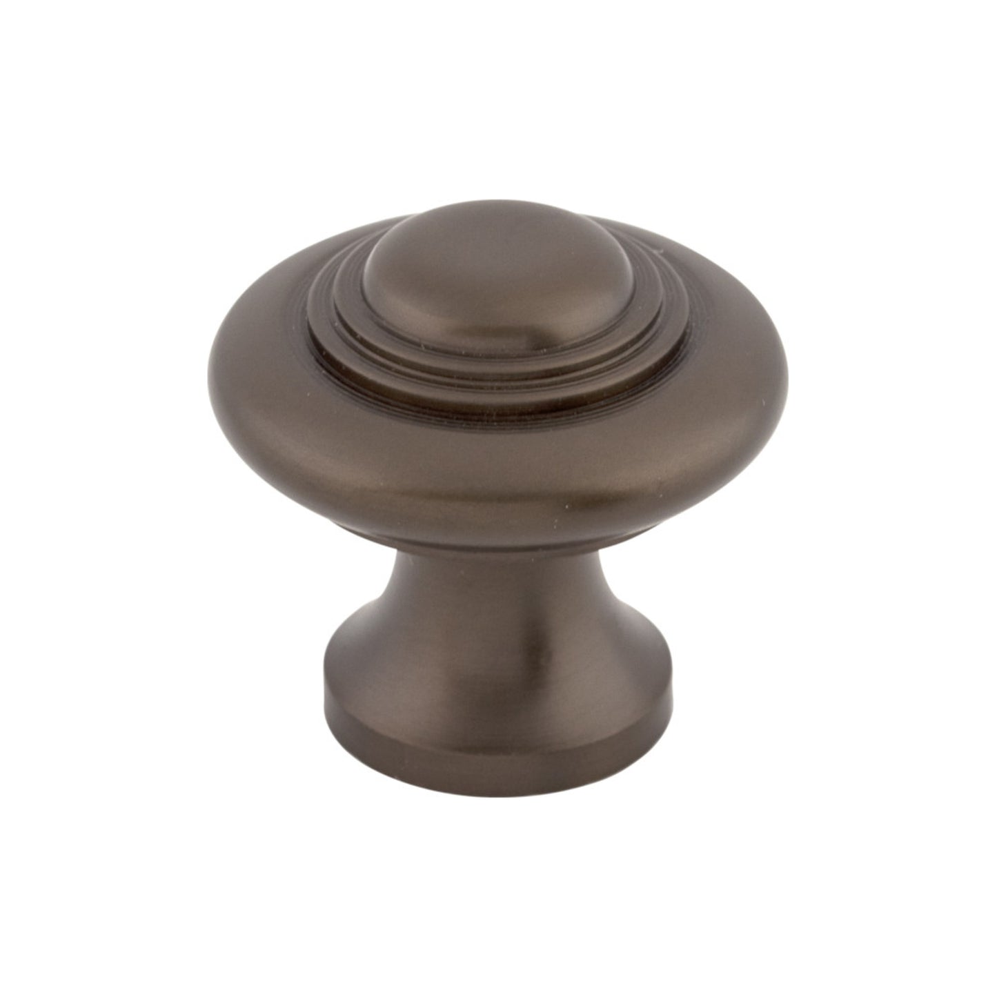 TOP KNOBS M771 Ascot 1 1/4" Diameter Round Knob - Oil Rubbed Bronze