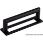 TOP KNOBS TK941BLK Kinney 3 3/4" Center to Center Bar Pull - Flat Black