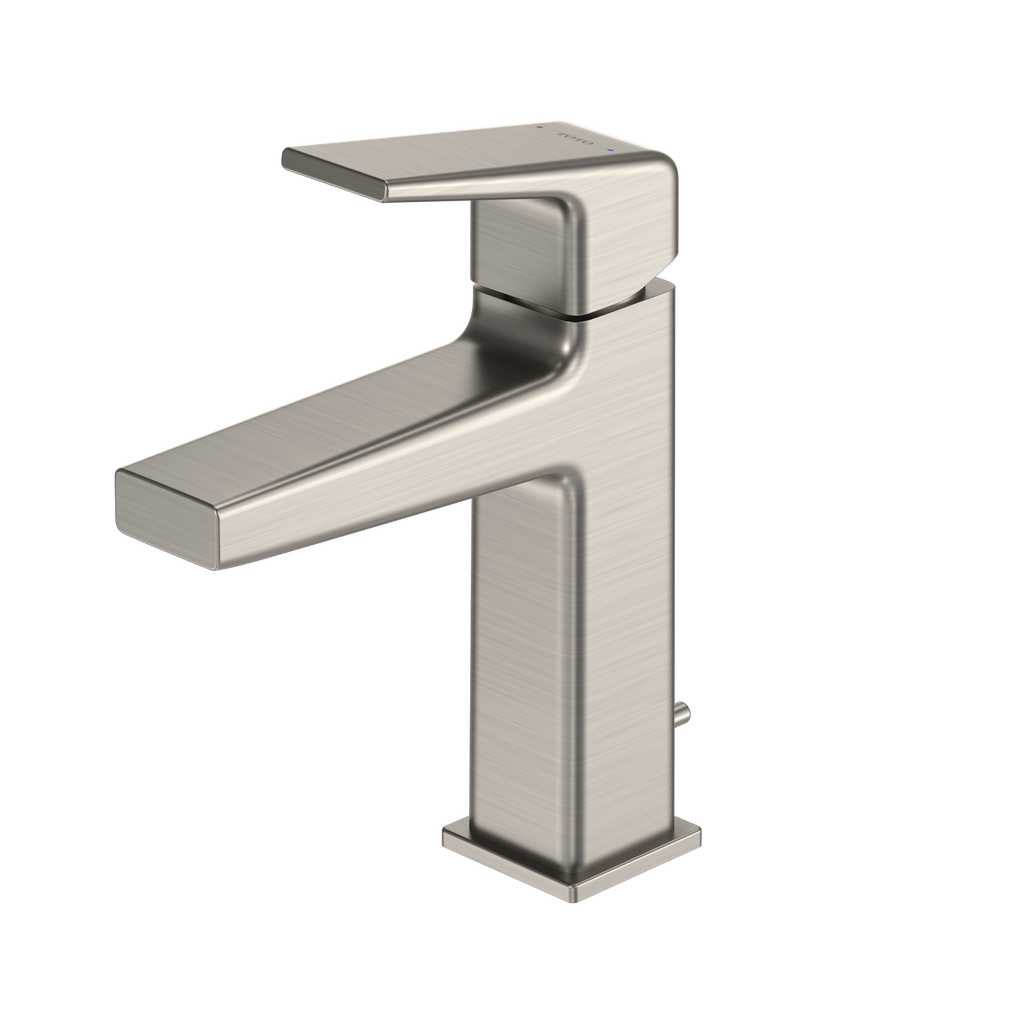 TOTO TLG10301U#BN Gb Series 1.2 Gpm Single Handle Bathroom Sink Faucet With Comfort Glide Technology And Drain Assembly - Brushed Nickel