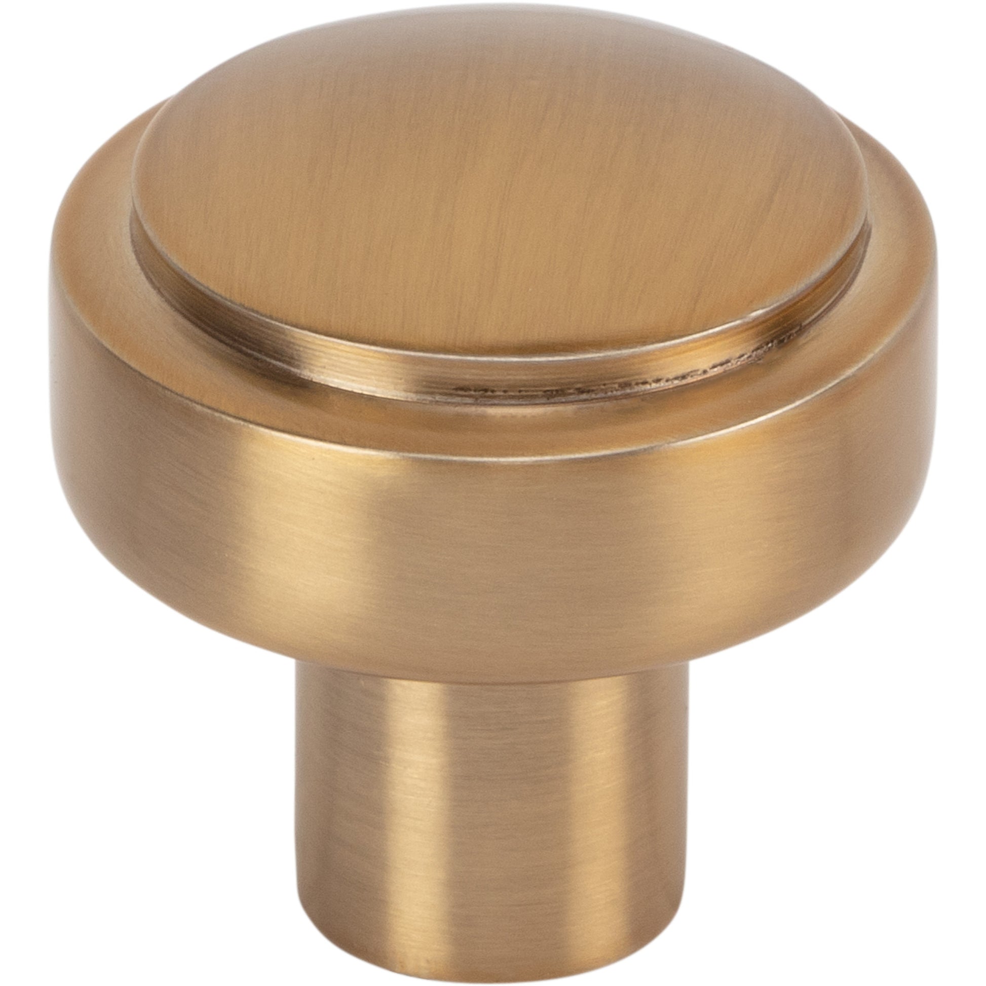 ATLAS A530-WB Kayden 1 1/4" Diameter Round Knob - Warm Brass