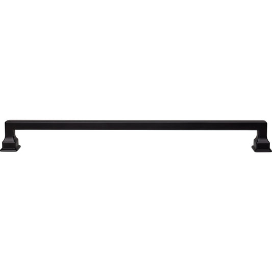 ATLAS A628-BL Erika 18" Center to Center Appliance Pull - Matte Black