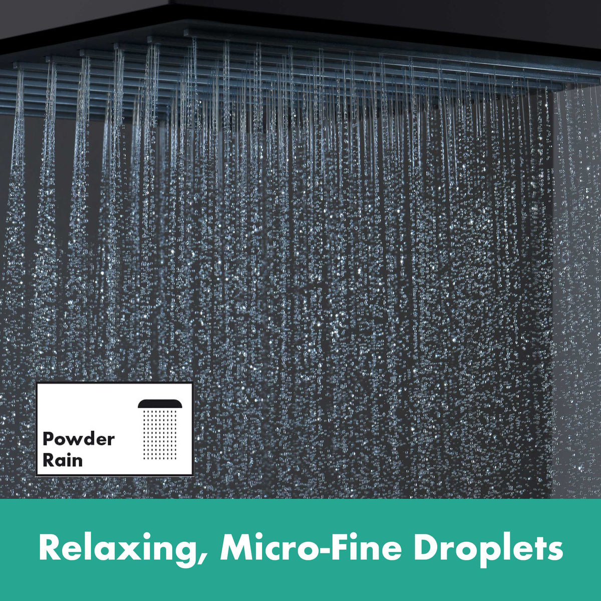 HANSGROHE 24332671 Pulsify E Showerhead 260 1-Jet, 1.75GPM - Matte Black