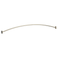 MOEN CSR2169BN Brushed nickel adjustable curved shower rod - Brushed Nickel