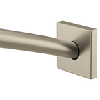 MOEN CSR2169BN Brushed nickel adjustable curved shower rod - Brushed Nickel