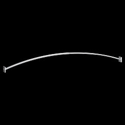 MOEN CSR2169CH Chrome adjustable curved shower rod, Chrome