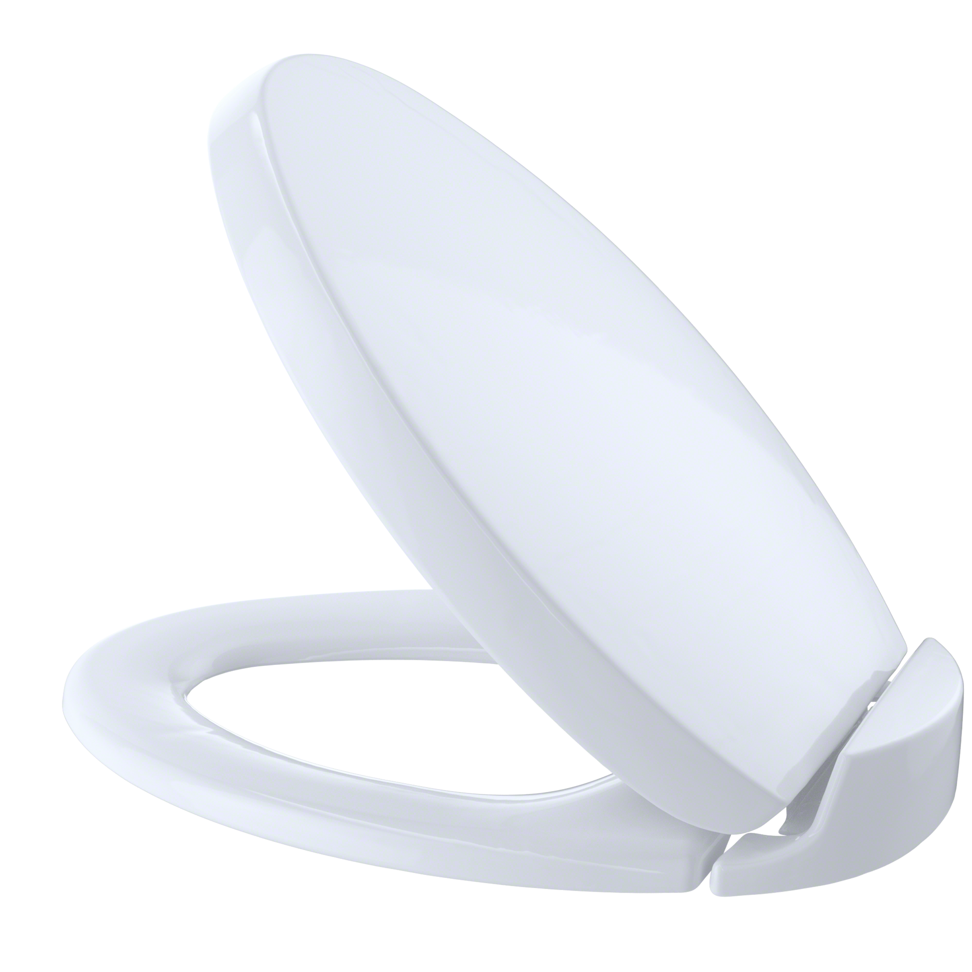 TOTO SS204#01 Oval Softclose Slow Close Elongated Toilet Seat And Lid - Cotton White