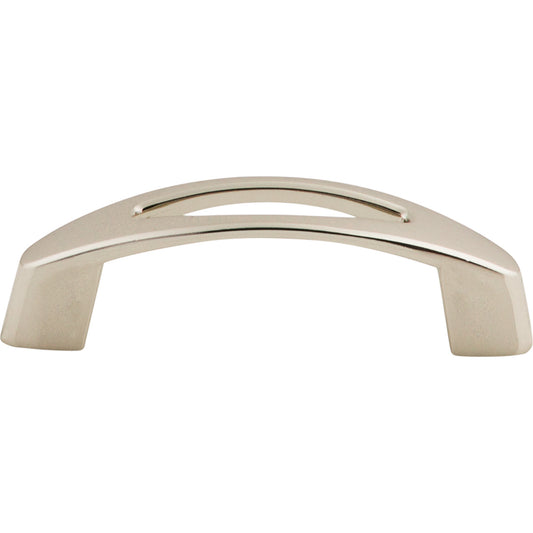 TOP KNOBS M1770 Verona 3" Center to Center Bar Pull - Polished Nickel