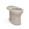 TOTO C775CEFG#03 Drake Round Tornado Flush Toilet Bowl With Cefiontect - Bone