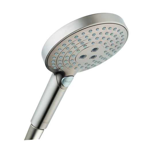 HANSGROHE 26531821 Raindance Select S Handshower 120 3-Jet, 2.5 GPM - Brushed Nickel