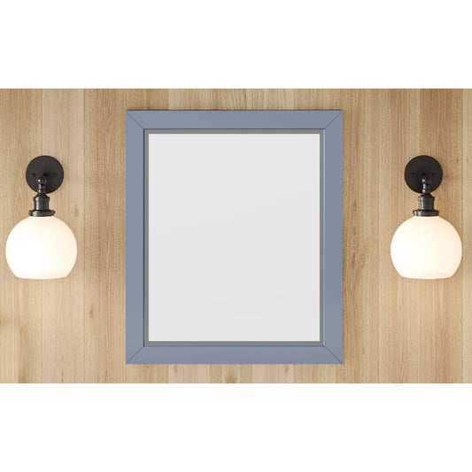 JEFFREY ALEXANDER MIR2CAD-24-BS 25 W x 1" D x 28" H Blue Steel Cade mirror - Blue Steel