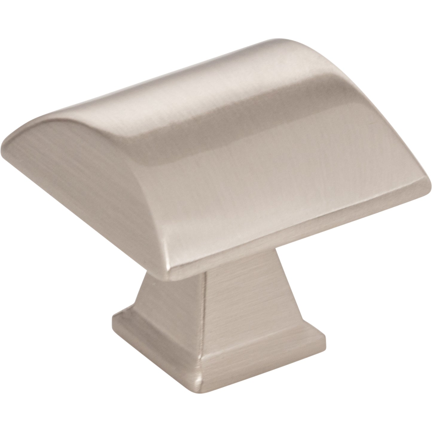 JEFFREY ALEXANDER 944SN Roman 1-1/4" Length Square Knob - Satin Nickel